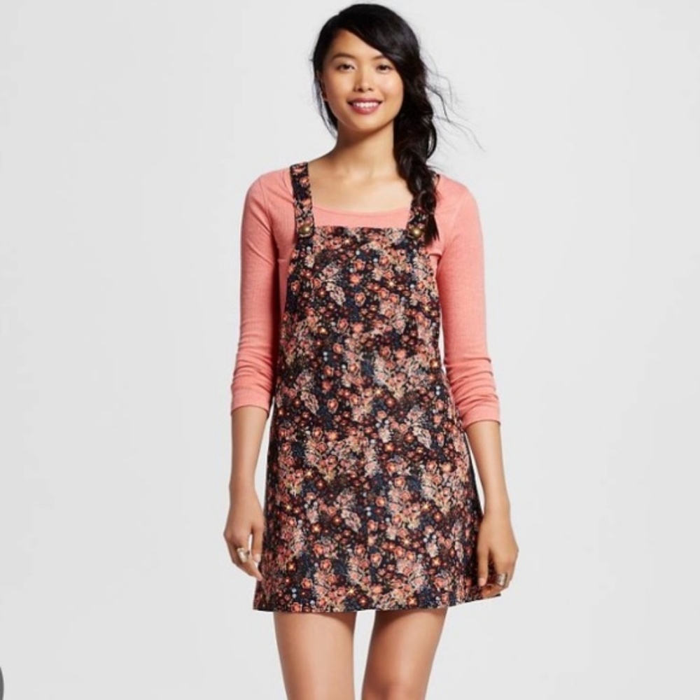 Corduroy Pinafore Dress